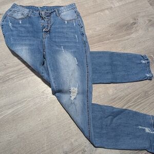 KUNMI skinny jeans sz Med